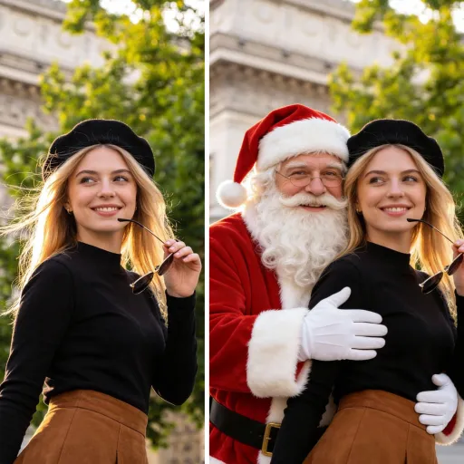 احتضان سانتا