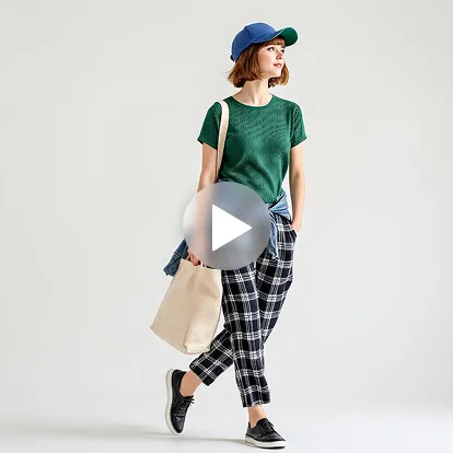 AI Video Outfit Recognition & Changing