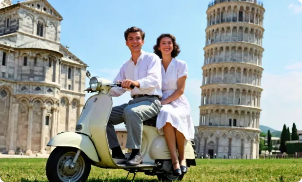 Add true and vivid colors to this photo and remove all scratches, stains and spots that affect the photo to maintain the consistency of the content