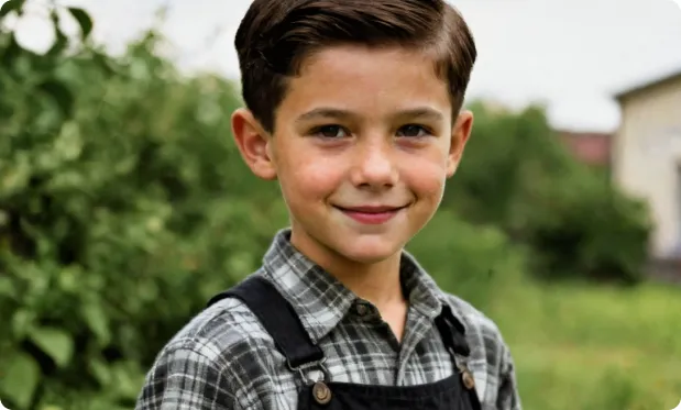 Change the background of the image to a subway